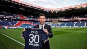 Lionel Messis's new team: PSG