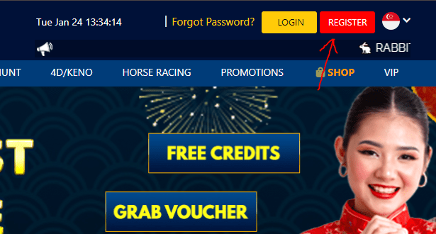 free credits grab voucher