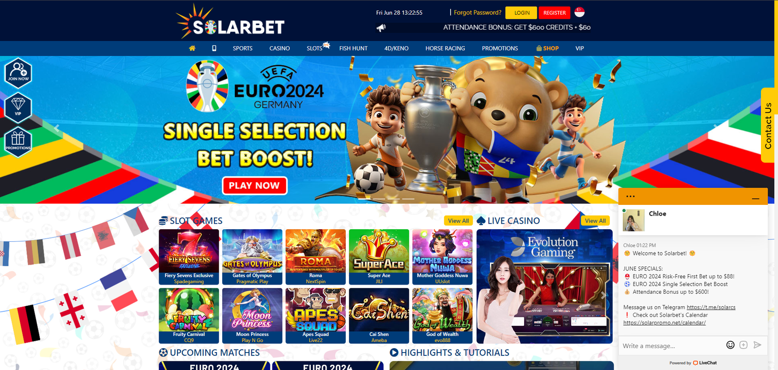 Solarbet Online Casino