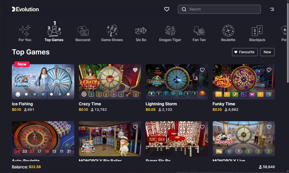 Real-Money Casino Games