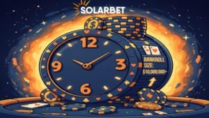 solarbet-poker-chip-clock-themed