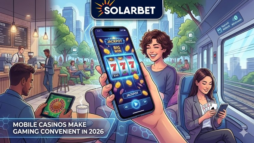 How Mobile Casinos Make Gaming Convenient in 2026